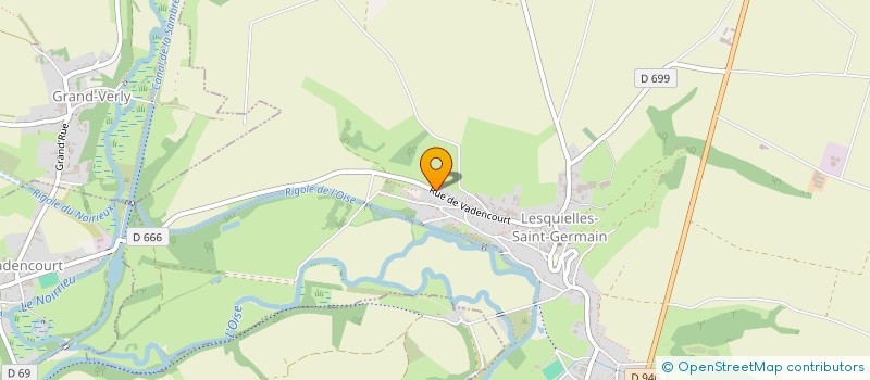 localisation de l'entreprise MONSIEUR ALEXANDRE MENNECART  LESQUIELLES-SAINT-GERMAIN