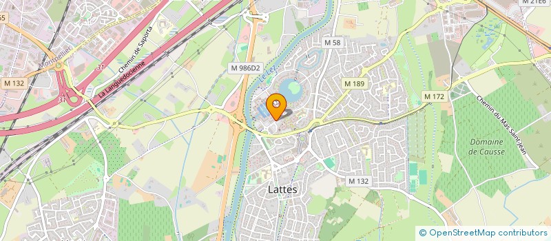 localisation de l'entreprise MONSIEUR ALEXANDRE MENUGE à LATTES