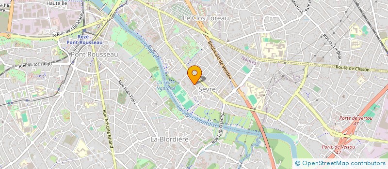 localisation de l'entreprise MONSIEUR ALEXANDRE MERCIER à NANTES