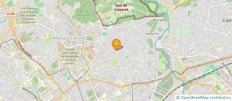 localisation de l'entreprise MONSIEUR ALEXANDRE MERCIER à MONTPELLIER