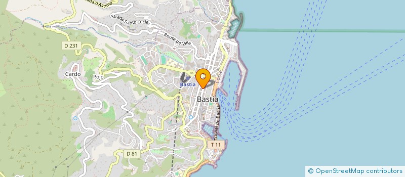 localisation de l'entreprise MONSIEUR ALEXANDRE MERIN à BASTIA
