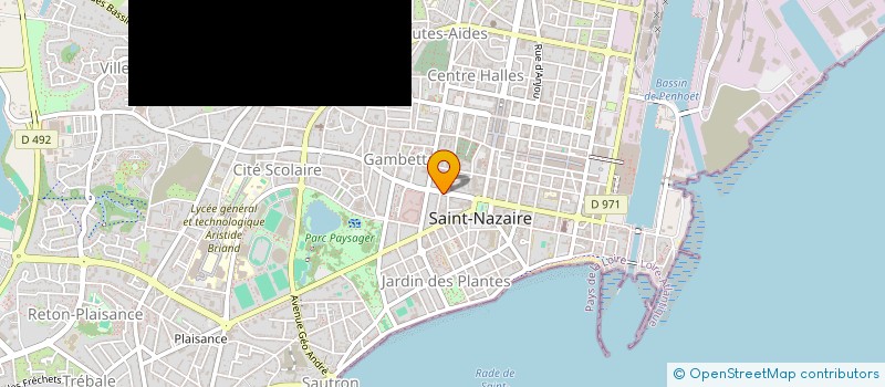 localisation de l'entreprise MONSIEUR ALEXANDRE MERLE  SAINT-NAZAIRE