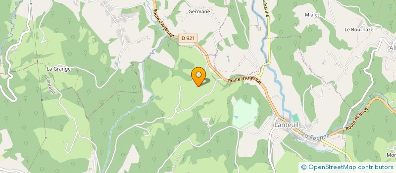 localisation de l'entreprise MONSIEUR ALEXANDRE MESTUROUX  PALAZINGES