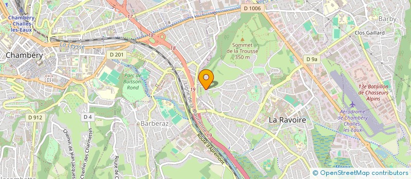 localisation de l'entreprise MONSIEUR ALEXANDRE METRAS  LA RAVOIRE