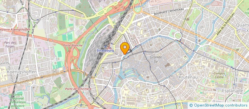 localisation de l'entreprise MONSIEUR ALEXANDRE METZGER à STRASBOURG