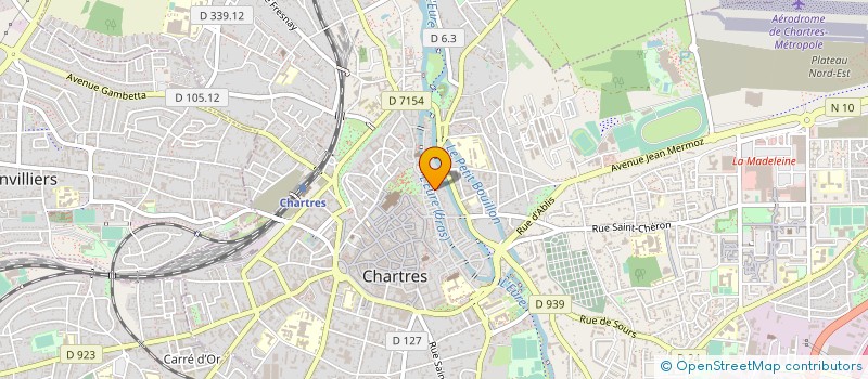 localisation de l'entreprise MONSIEUR ALEXANDRE MEUNIER à CHARTRES