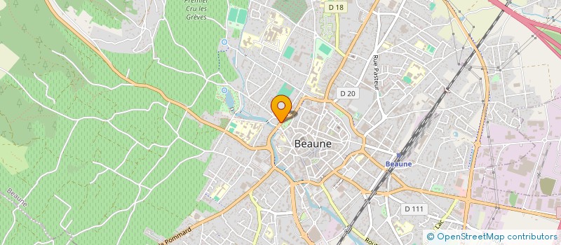 localisation de l'entreprise MONSIEUR ALEXANDRE MEURIOT à BEAUNE