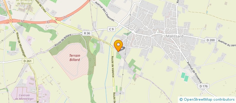 localisation de l'entreprise MONSIEUR ALEXANDRE MEY  MALISSARD