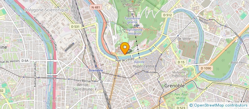 localisation de l'entreprise MONSIEUR ALEXANDRE MEYER  LES AVIRONS