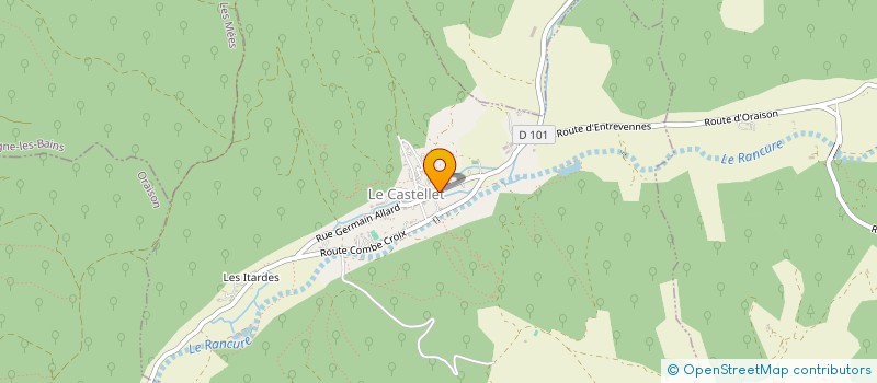 localisation de l'entreprise MONSIEUR ALEXANDRE MEYER  LE CASTELLET