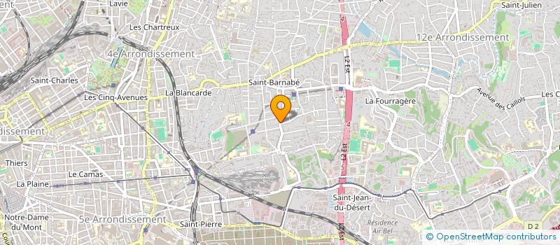 localisation de l'entreprise MONSIEUR ALEXANDRE MEYRIGNAC  MARSEILLE