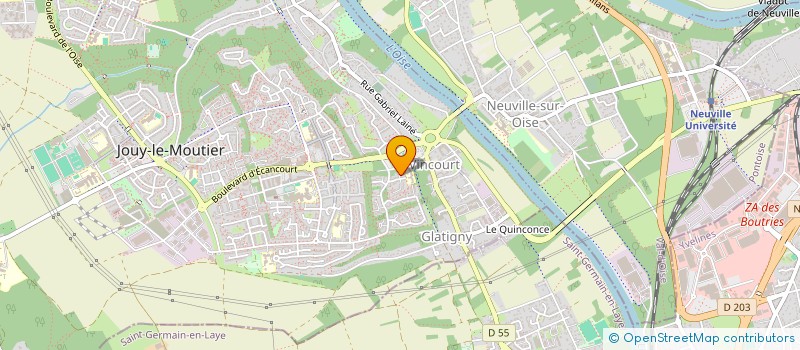 localisation de l'entreprise MONSIEUR ALEXANDRE MICHALAK à JOUY-LE-MOUTIER