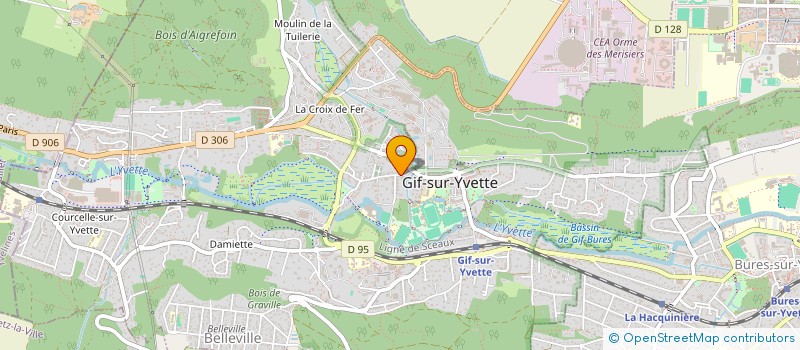 localisation de l'entreprise MONSIEUR ALEXANDRE MICHAU  GIF-SUR-YVETTE