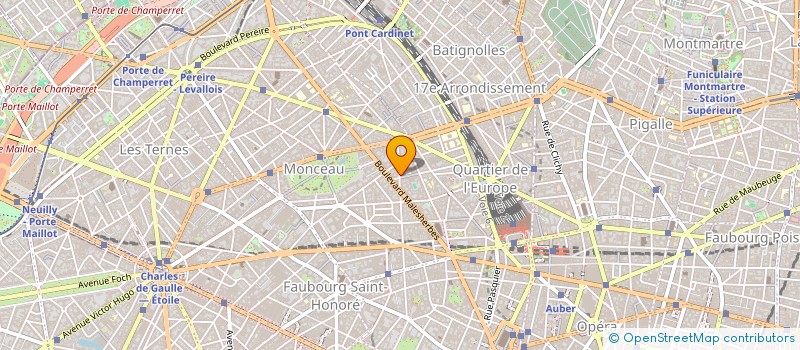 localisation de l'entreprise MONSIEUR ALEXANDRE MICHAUD  PARIS