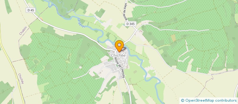 localisation de l'entreprise MONSIEUR ALEXANDRE MICHAUT  CHICHEE