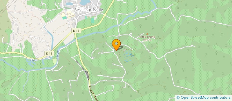 localisation de l'entreprise MONSIEUR ALEXANDRE MICHEAUX  BESSE-SUR-ISSOLE