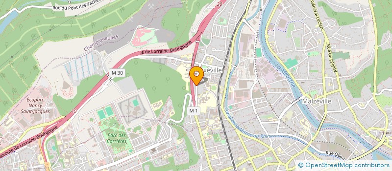 localisation de l'entreprise MONSIEUR ALEXANDRE MICHELAND  MAXEVILLE