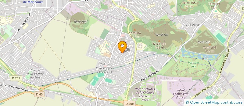 localisation de l'entreprise MONSIEUR ALEXANDRE MICHNIEROWSKI  ROUVROY