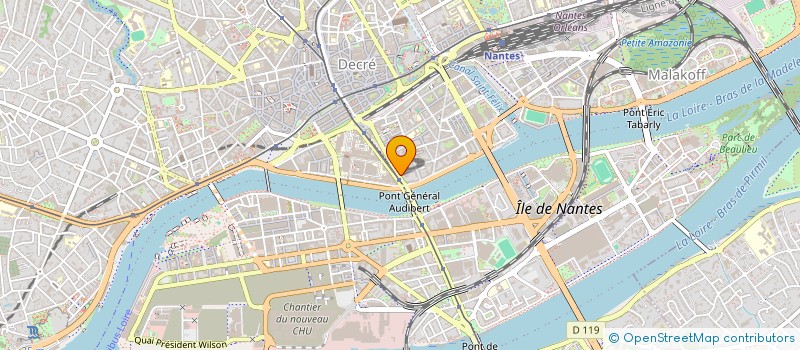 localisation de l'entreprise MONSIEUR ALEXANDRE MICHON à NANTES