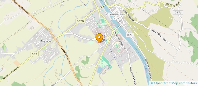 localisation de l'entreprise MONSIEUR ALEXANDRE MICHOT  VILLEMUR-SUR-TARN