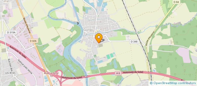 localisation de l'entreprise MONSIEUR ALEXANDRE MICO  GURGY