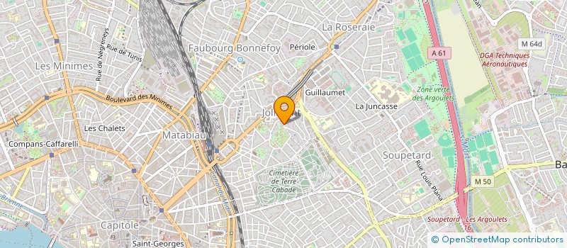 localisation de l'entreprise MONSIEUR ALEXANDRE MIDOUNI  TOULOUSE