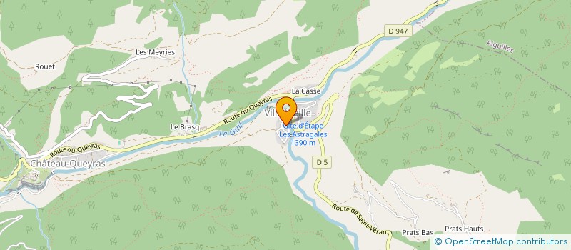 localisation de l'entreprise MONSIEUR ALEXANDRE MIGAULT à CHATEAU-VILLE-VIEILLE