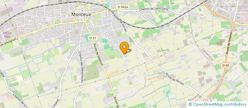 localisation de l'entreprise MONSIEUR ALEXANDRE MILAN  SARRIANS