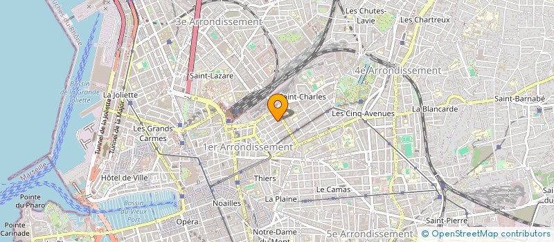 localisation de l'entreprise MONSIEUR ALEXANDRE MILLET à MARSEILLE