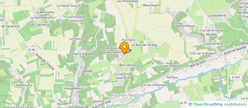 localisation de l'entreprise MONSIEUR ALEXANDRE MILLIANCOURT  NAZELLES-NEGRON