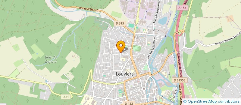 localisation de l'entreprise MONSIEUR ALEXANDRE MINART  LOUVIERS