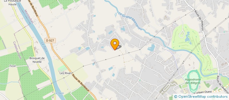 localisation de l'entreprise MONSIEUR ALEXANDRE MINET  MONTAUBAN