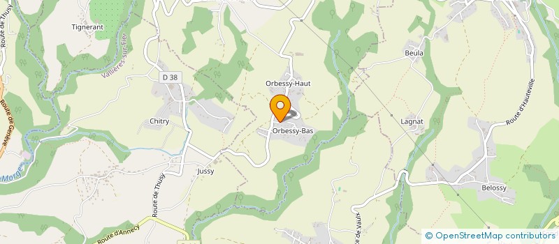 localisation de l'entreprise MONSIEUR ALEXANDRE MINGARD  SAINT-EUSEBE