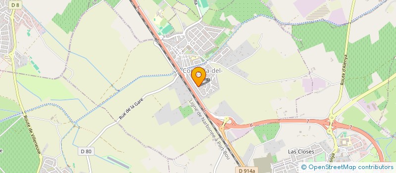 localisation de l'entreprise MONSIEUR ALEXANDRE MINGORANCE  CORNEILLA-DEL-VERCOL