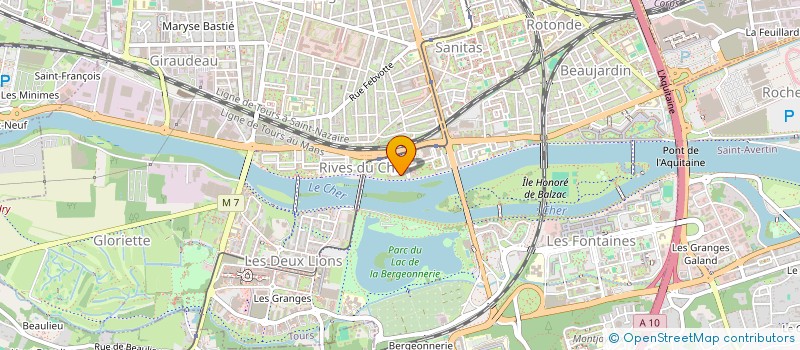 localisation de l'entreprise MONSIEUR ALEXANDRE MIREBAULT  TOURS