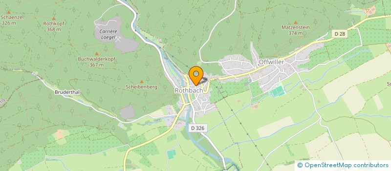 localisation de l'entreprise MONSIEUR ALEXANDRE MIRGAIN  ROTHBACH