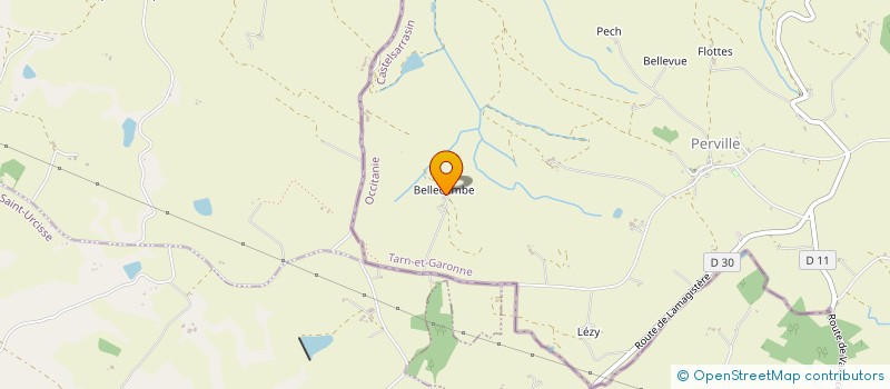 localisation de l'entreprise MONSIEUR ALEXANDRE MISSIOUX  PERVILLE