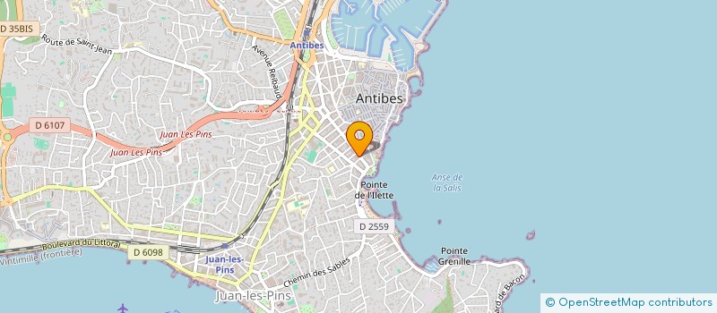 localisation de l'entreprise MONSIEUR ALEXANDRE MITOV  ANTIBES