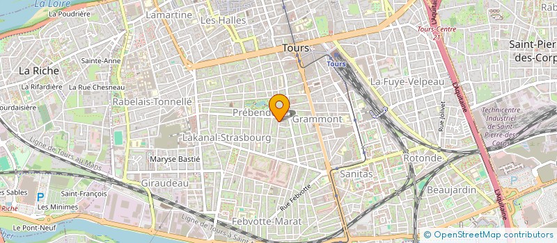 localisation de l'entreprise MONSIEUR ALEXANDRE MOHEN  TOURS