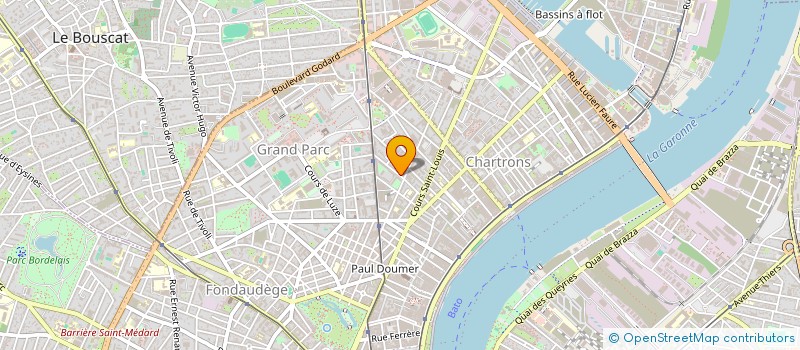 localisation de l'entreprise MONSIEUR ALEXANDRE MOISSET  BORDEAUX