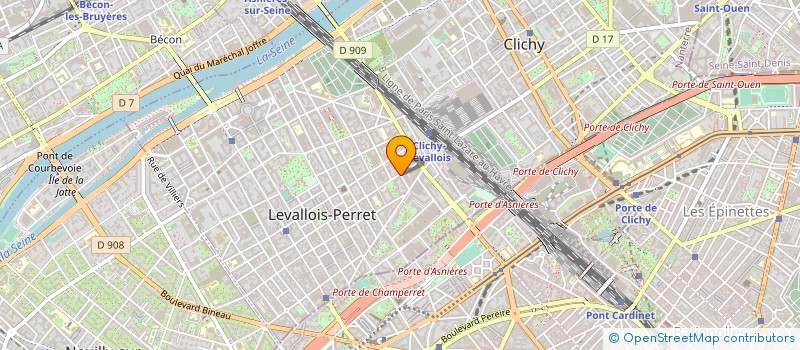 localisation de l'entreprise MONSIEUR ALEXANDRE MOKBEL à LEVALLOIS-PERRET
