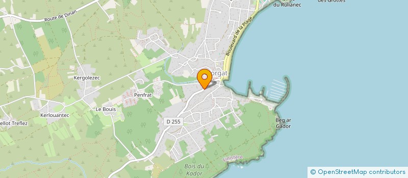 localisation de l'entreprise MONSIEUR ALEXANDRE MOLIERA  CROZON