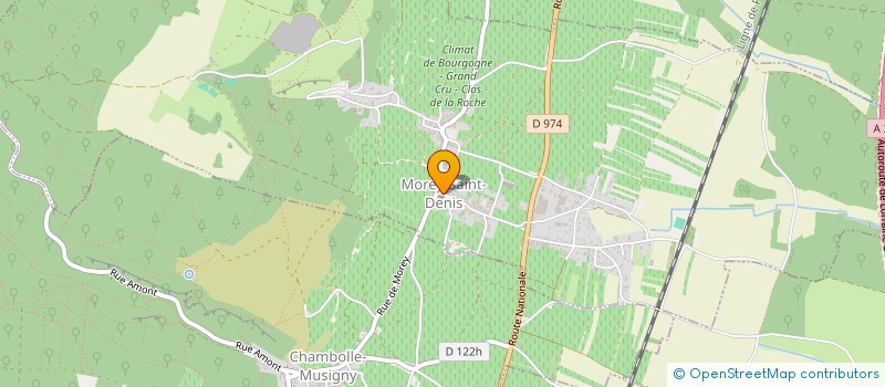 localisation de l'entreprise MONSIEUR ALEXANDRE MOLIN  MOREY-SAINT-DENIS