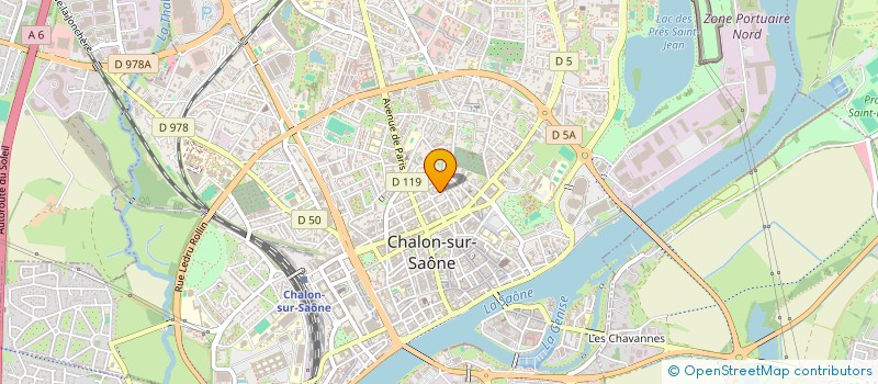 localisation de l'entreprise MONSIEUR ALEXANDRE MOLINA à CHALON-SUR-SAONE