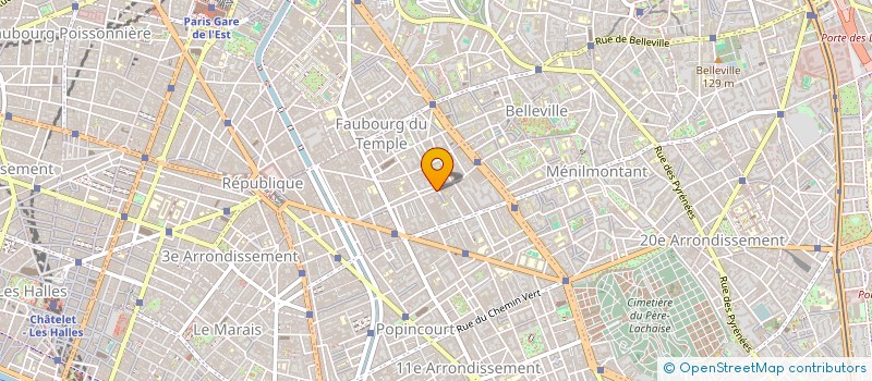 localisation de l'entreprise MONSIEUR ALEXANDRE MOLLICONE  PARIS