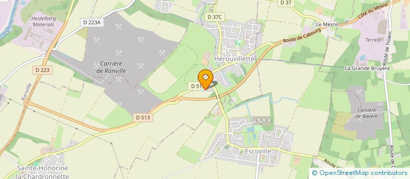 localisation de l'entreprise MONSIEUR ALEXANDRE MONDIEGT  ESCOVILLE