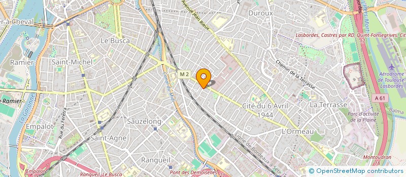 localisation de l'entreprise MONSIEUR ALEXANDRE MONSERRA à TOULOUSE