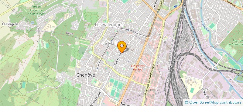 localisation de l'entreprise MONSIEUR ALEXANDRE MONTAGNA à CHENOVE