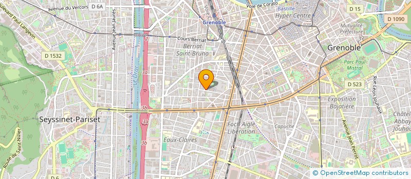 localisation de l'entreprise MONSIEUR ALEXANDRE MONTANI à GRENOBLE