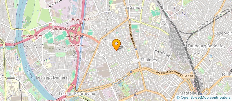 localisation de l'entreprise MONSIEUR ALEXANDRE MONTILLA à TOULOUSE